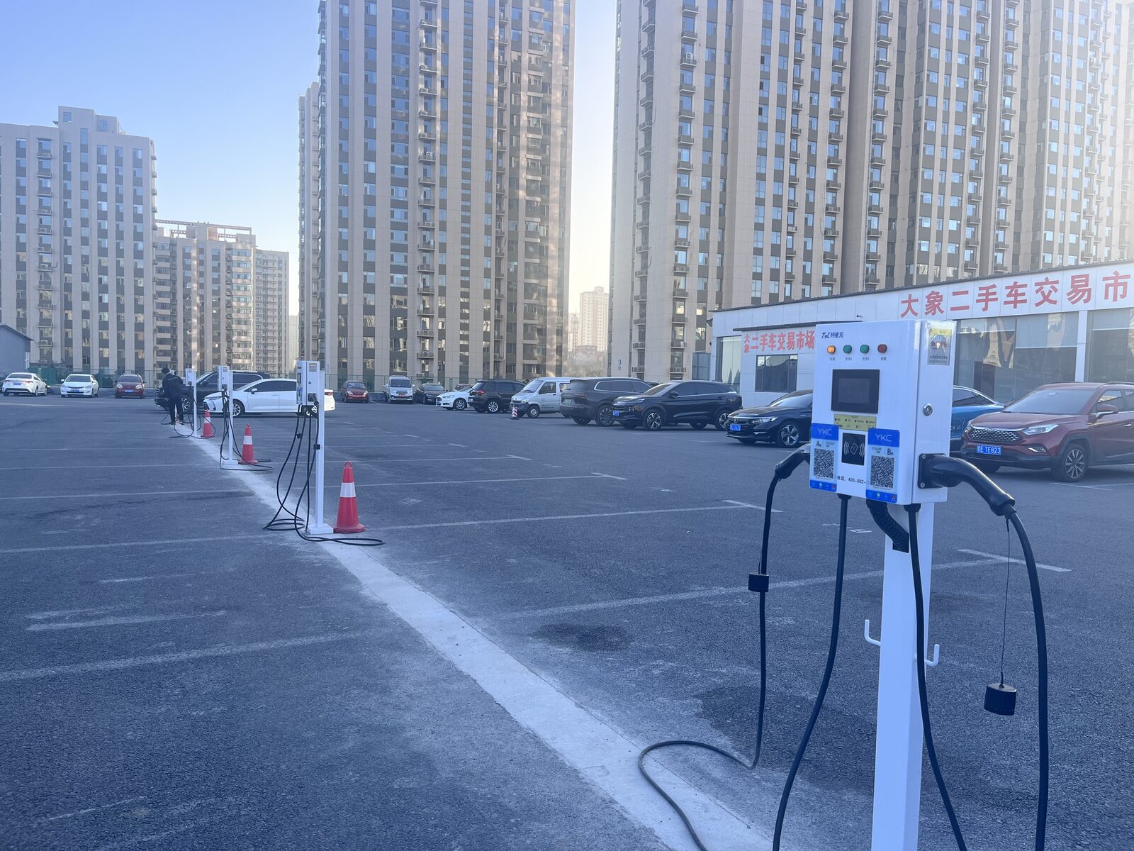 建站案例——晋城浩瑞汽修充电站