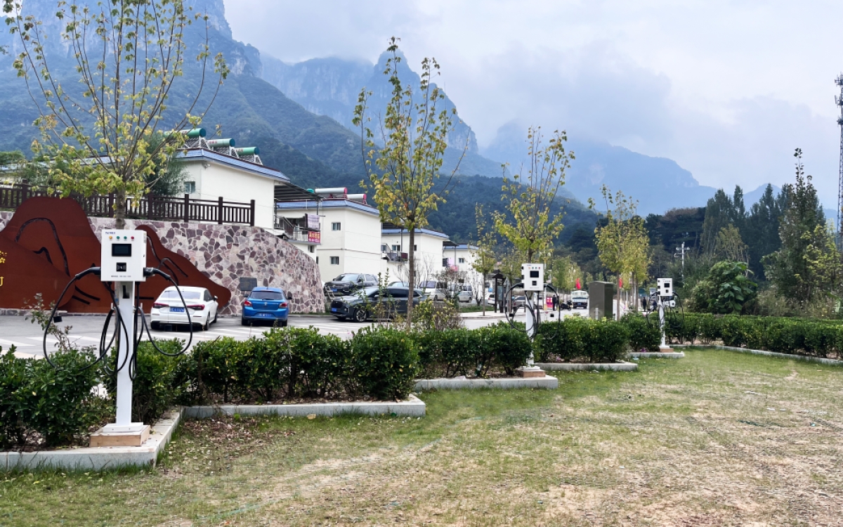 建站案例——王莽岭景区充电站