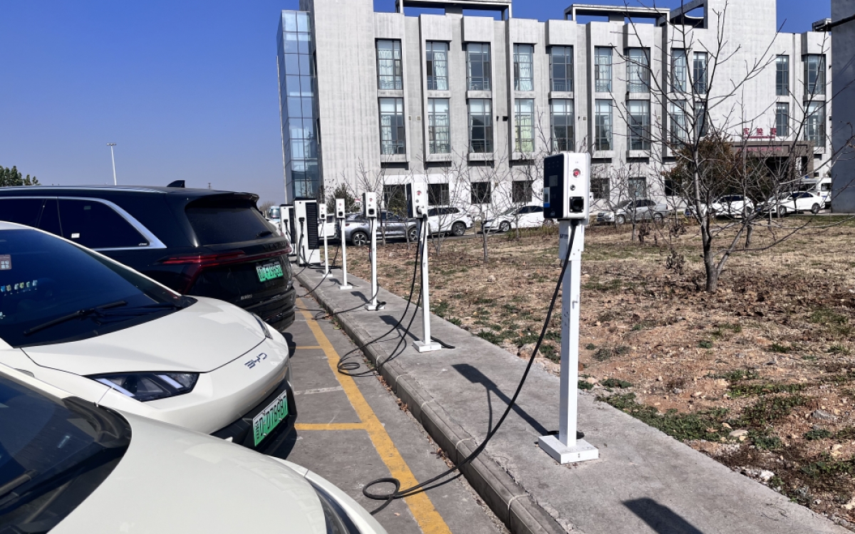 建站案例——长治潞安煤基清洁能源充电站