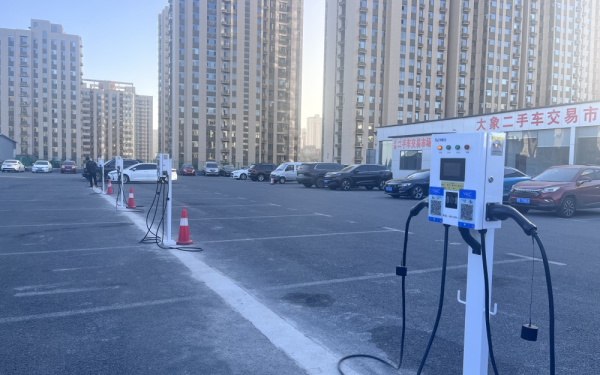 建站案例——晋城浩瑞汽修充电站